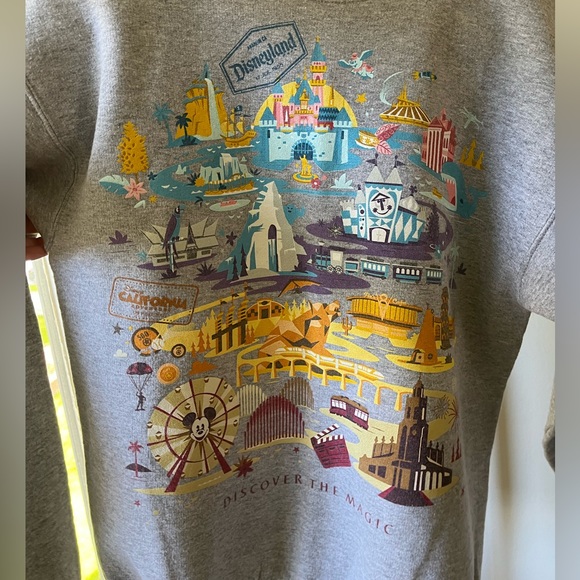 Disneyland Sweater / Sweatshirt Gray - Picture 3 of 5